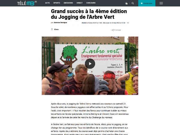 jogging arbre vert 2022